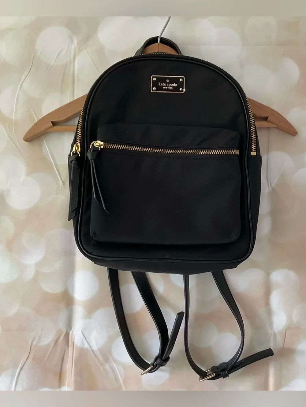 Kate Spade Mini Black Backpack - Picture 1 of 16